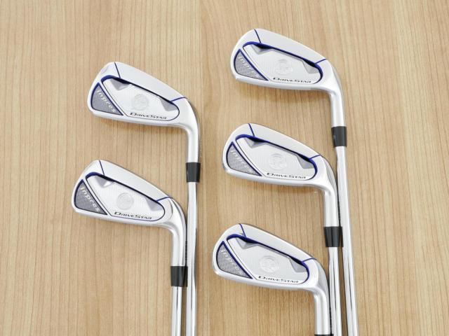 Iron set : Yamaha : ชุดเหล็ก Yamaha Inpres DriveStar (ออกปี 2023 ตีไกลที่สุด ไกลกว่าเหล็กทั่วไป 2 เบอร์ หน้าเด้งมากๆ) มีเหล็ก 6-Pw (5 ชิ้น) ก้านเหล็ก NS Pro 850 Neo Flex S