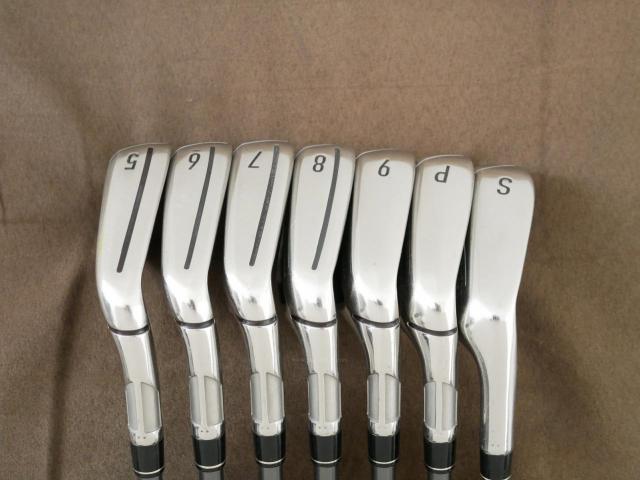 Iron set : Taylormade : ชุดเหล็ก Taylormade SIM MAX (ออกปี 2020 Japan Spec.) มีเหล็ก 5-Pw,Sw (7 ชิ้น) ก้านกราไฟต์ Mitsubishi Tensei TM60 Flex R