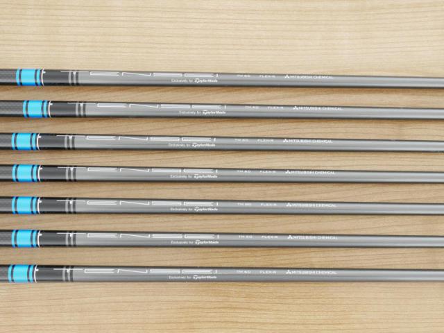 Iron set : Taylormade : ชุดเหล็ก Taylormade SIM MAX (ออกปี 2020 Japan Spec.) มีเหล็ก 5-Pw,Sw (7 ชิ้น) ก้านกราไฟต์ Mitsubishi Tensei TM60 Flex R