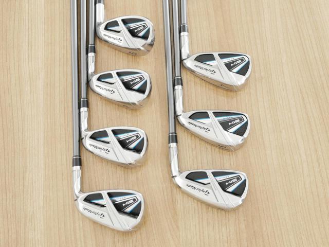 Iron set : Taylormade : ชุดเหล็ก Taylormade SIM MAX (ออกปี 2020 Japan Spec.) มีเหล็ก 5-Pw,Sw (7 ชิ้น) ก้านกราไฟต์ Mitsubishi Tensei TM60 Flex R