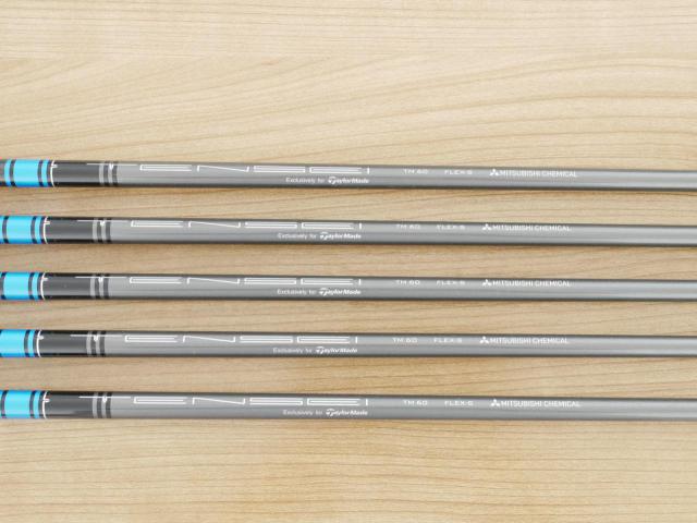 Iron set : Taylormade : ชุดเหล็ก Taylormade SIM MAX OS (ออกปี 2020 Japan Spec.) มีเหล็ก 6-Pw (5 ชิ้น) ก้านกราไฟต์ Mitsubishi Tensei TM60 Flex S