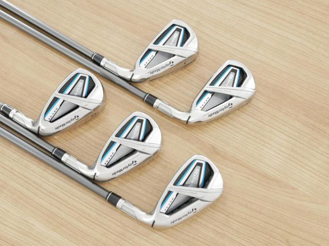 Iron set : Taylormade : ชุดเหล็ก Taylormade SIM MAX OS (ออกปี 2020 Japan Spec.) มีเหล็ก 6-Pw (5 ชิ้น) ก้านกราไฟต์ Mitsubishi Tensei TM60 Flex S