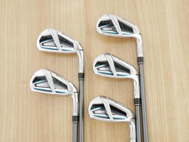 Iron set : Taylormade : ชุดเหล็ก Taylormade SIM MAX OS (ออกปี 2020 Japan Spec.) มีเหล็ก 6-Pw (5 ชิ้น) ก้านกราไฟต์ Mitsubishi Tensei TM60 Flex S
