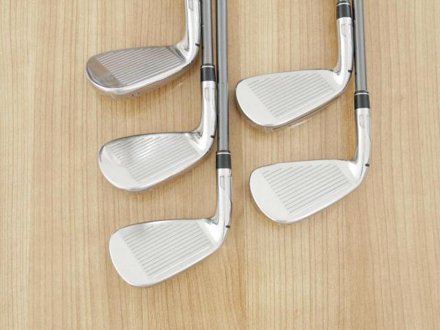 Iron set : Taylormade : ชุดเหล็ก Taylormade SIM MAX OS (ออกปี 2020 Japan Spec.) มีเหล็ก 6-Pw (5 ชิ้น) ก้านกราไฟต์ Mitsubishi Tensei TM60 Flex S