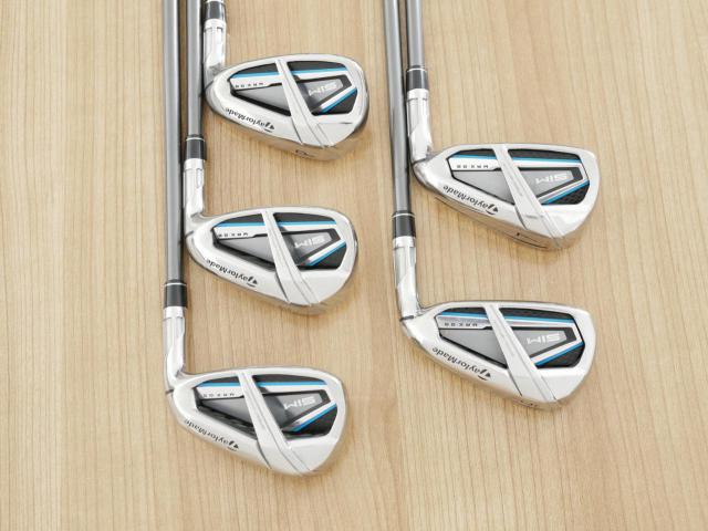 Iron set : Taylormade : ชุดเหล็ก Taylormade SIM MAX OS (ออกปี 2020 Japan Spec.) มีเหล็ก 6-Pw (5 ชิ้น) ก้านกราไฟต์ Mitsubishi Tensei TM60 Flex S