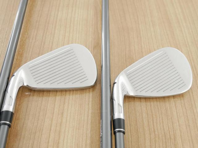Iron set : Taylormade : ชุดเหล็ก Taylormade SIM MAX OS (ออกปี 2020 Japan Spec.) มีเหล็ก 6-Pw (5 ชิ้น) ก้านกราไฟต์ Mitsubishi Tensei TM60 Flex S