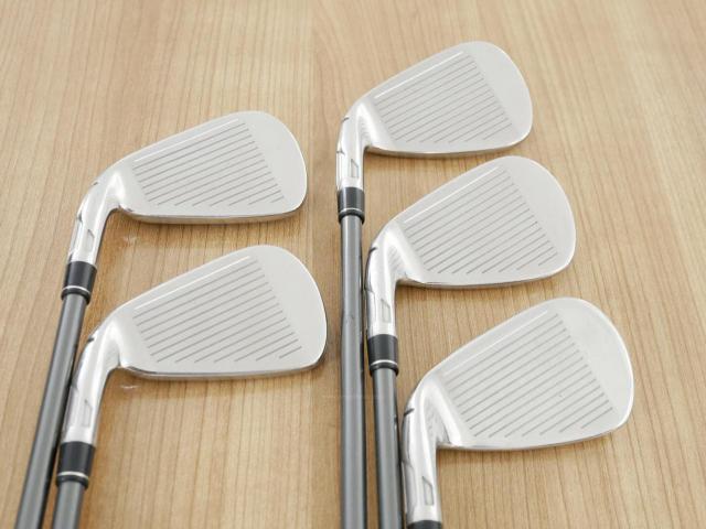 Iron set : Taylormade : ชุดเหล็ก Taylormade SIM MAX OS (ออกปี 2020 Japan Spec.) มีเหล็ก 6-Pw (5 ชิ้น) ก้านกราไฟต์ Mitsubishi Tensei TM60 Flex S
