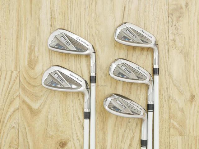 Lady club : All : ชุดเหล็ก Taylormade SIM 2 MAX (ออกปี 2021 Japan Spec.) มีเหล็ก 7-Pw,Sw (5 ชิ้น) ก้านกราไฟต์ Mitsubishi TENSEI TM40 Flex A (Lady)
