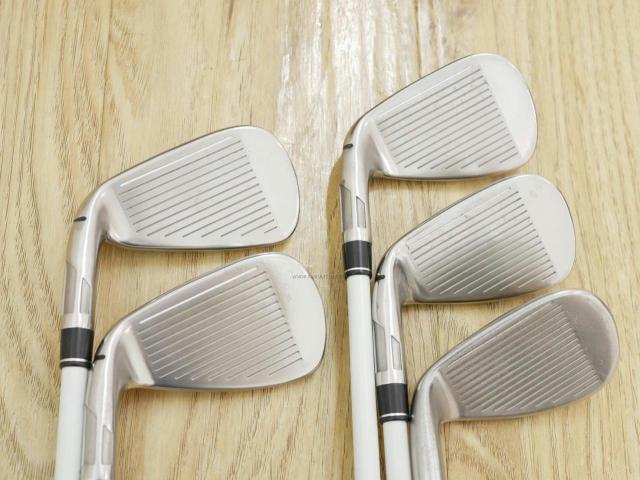 Lady club : All : ชุดเหล็ก Taylormade SIM 2 MAX (ออกปี 2021 Japan Spec.) มีเหล็ก 7-Pw,Sw (5 ชิ้น) ก้านกราไฟต์ Mitsubishi TENSEI TM40 Flex A (Lady)