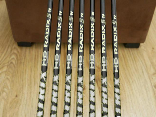 Iron set : Other Brand : ชุดเหล็ก IKASU CB-009 Forged (นุ่ม แน่น) มีเหล็ก 4-Pw (7 ชิ้น) ก้านกราไฟต์ Matrix HD RADIX Flex S