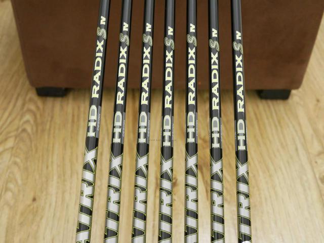 Iron set : Other Brand : ชุดเหล็ก IKASU CB-009 Forged (นุ่ม แน่น) มีเหล็ก 4-Pw (7 ชิ้น) ก้านกราไฟต์ Matrix HD RADIX Flex S