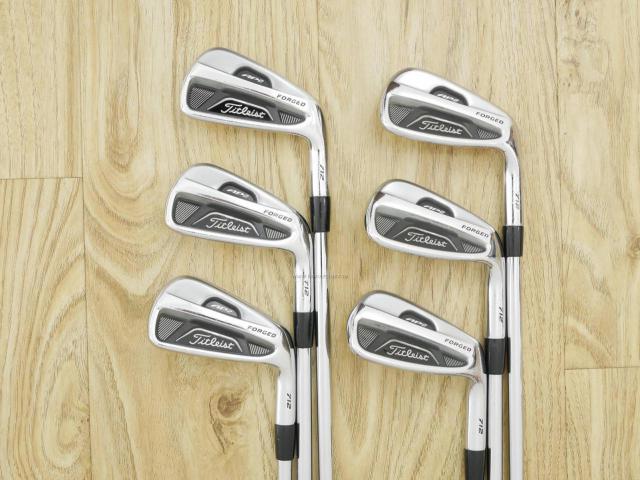 Iron set : Titleist : ชุดเหล็ก Titleist AP2 712 Forged มีเหล็ก 5-Pw (6 ชิ้น) ก้านเหล็ก NS Pro 950 Flex S