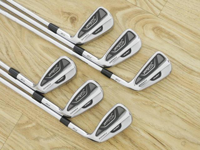 Iron set : Titleist : ชุดเหล็ก Titleist AP2 712 Forged มีเหล็ก 5-Pw (6 ชิ้น) ก้านเหล็ก NS Pro 950 Flex S