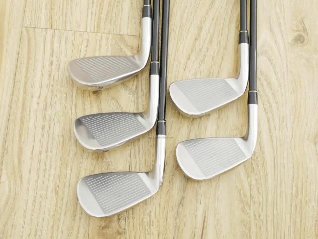 Iron set : Romaro : ชุดเหล็ก Romaro Ray Alpha (ปี 2017 ใบใหญ่ หน้า Titanium) มีเหล็ก 6-Pw (5 ชิ้น) ก้านกราไฟต์ Flex R