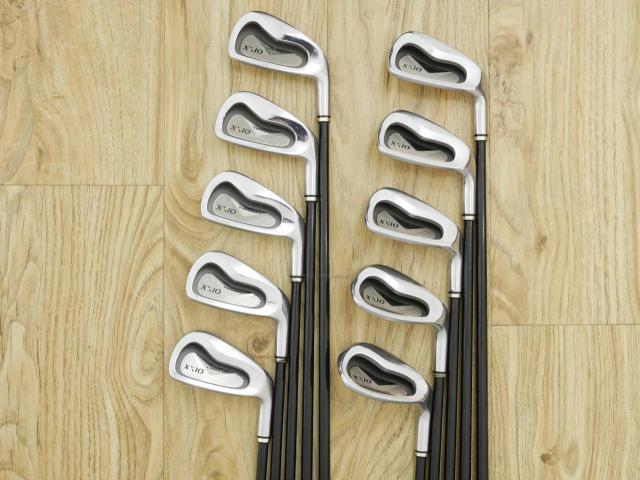 Iron set : XXIO : ชุดเหล็ก XXIO Forged มีเหล็ก 3-Pw,Aw,Sw (10 ชิ้น) ก้านกราไฟต์ MX-1000 Flex S