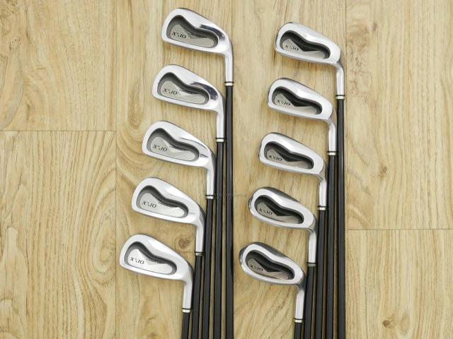 Iron set : XXIO : ชุดเหล็ก XXIO Forged มีเหล็ก 3-Pw,Aw,Sw (10 ชิ้น) ก้านกราไฟต์ MX-1000 Flex S