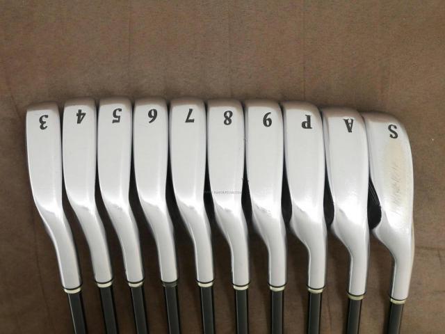 Iron set : XXIO : ชุดเหล็ก XXIO Forged มีเหล็ก 3-Pw,Aw,Sw (10 ชิ้น) ก้านกราไฟต์ MX-1000 Flex S