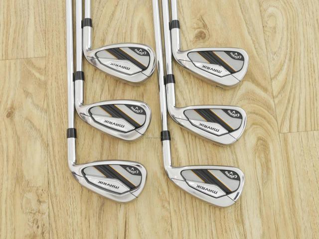 Iron set : Callaway : ชุดเหล็ก Callaway Mavrik (ปี 2020 ตีง่าย ไกลมากๆ) มีเหล็ก 5-Pw (6 ชิ้น) ก้านเหล็ก NS Pro 950 NEO Flex S