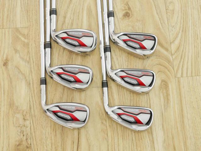 Iron set : Taylormade : ชุดเหล็ก Taylormade Aero Burner (ตีง่ายมาก) มีเหล็ก 5-Pw (6 ชิ้น) ก้านเหล็ก Flex S