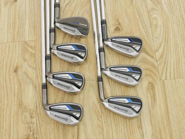 Iron set : Taylormade : ชุดเหล็ก Taylormade SpeedBlade มีเหล็ก 5-Pw,Aw (7 ชิ้น) ก้านเหล็ก KBS C-Taper 90 Flex S