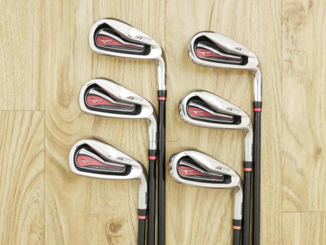 Iron set : Mizuno : ชุดเหล็ก Mizuno JPX A25 (ตีง่าย ไกล) มีเหล็ก 5-Pw (6 ชิ้น) ก้านกราไฟต์ Flex SR