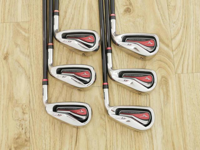 Iron set : Mizuno : ชุดเหล็ก Mizuno JPX A25 (ตีง่าย ไกล) มีเหล็ก 5-Pw (6 ชิ้น) ก้านกราไฟต์ Flex SR