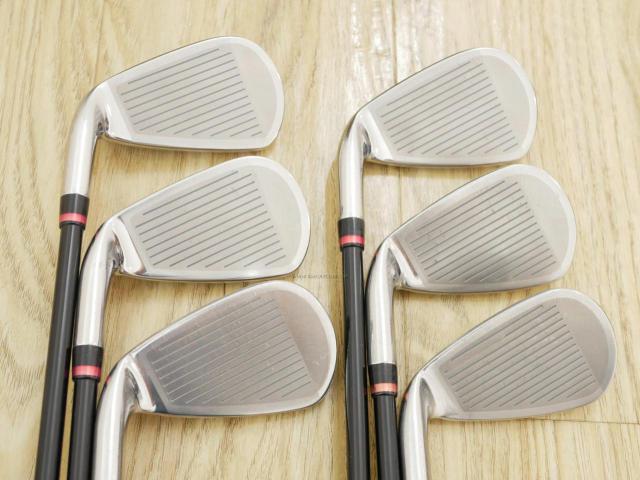 Iron set : Mizuno : ชุดเหล็ก Mizuno JPX A25 (ตีง่าย ไกล) มีเหล็ก 5-Pw (6 ชิ้น) ก้านกราไฟต์ Flex SR