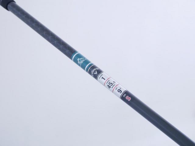 Driver : Callaway : ไดรเวอร์ Callaway ELYTE (รุ่นล่าสุด ปี 2025 Japan Spec.) Loft 9 (ปรับได้) ก้าน Mitsubishi TENSEI 60 Flex S
