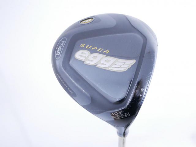 Driver : PRGR : ไดรเวอร์ PRGR Super EGG Long Spec (ปี 2017 หน้าเด้งเกินกฏ) Loft 10.5 ก้าน M-40 Flex SR