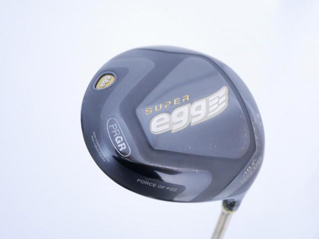Driver : PRGR : ไดรเวอร์ PRGR Super EGG Long Spec (ปี 2017 หน้าเด้งเกินกฏ) Loft 10.5 ก้าน M-40 Flex SR
