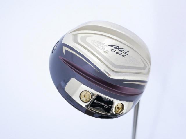 Driver : Tsuruya : Tsuruya AXEL Gold Premium III (รุ่นปี 2019 ตัวท๊อป หน้าเด้งสุดๆ COR 0.86 ของใหม่ 4 หมื่น) Loft 11 Flex R