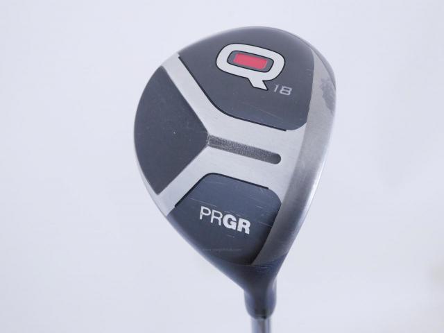 Fairway Wood : PRGR : ไม้กระเทย PRGR Q (รุ่นปี 2019 สำหรับเล่นได้ทุกไลน์) Loft 18 Flex R 