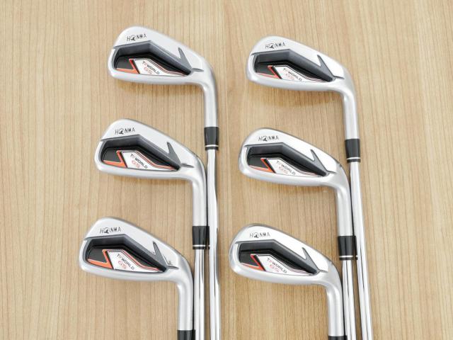 Iron set : Honma : ชุดเหล็ก Honma Tour World GS (ออกปี 2021 ใบใหญ่ ตีง่าย ไกล) มีเหล็ก 6-11 (6 ชิ้น) ก้านเหล็ก NS Pro 950 NEO Flex S