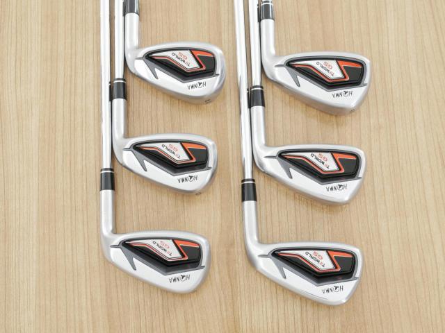 Iron set : Honma : ชุดเหล็ก Honma Tour World GS (ออกปี 2021 ใบใหญ่ ตีง่าย ไกล) มีเหล็ก 6-11 (6 ชิ้น) ก้านเหล็ก NS Pro 950 NEO Flex S