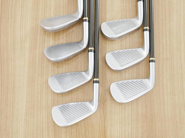 Iron set : Honma : ชุดเหล็ก Honma Beres IS-02 (หน้าเด้ง Forged) มีเหล็ก 5-11 (7 ชิ้น เทียบเท่า 4-Pw) ก้าน ARMRQ 6 (49) Flex R (2 ดาว)