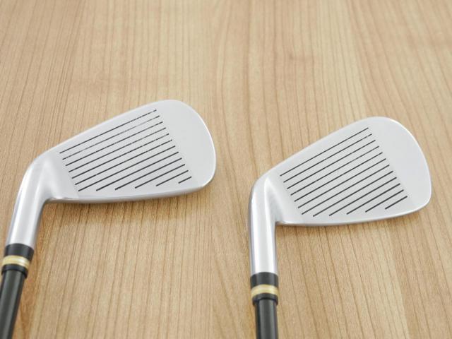 Iron set : Honma : ชุดเหล็ก Honma Beres IS-02 (หน้าเด้ง Forged) มีเหล็ก 5-11 (7 ชิ้น เทียบเท่า 4-Pw) ก้าน ARMRQ 6 (49) Flex R (2 ดาว)