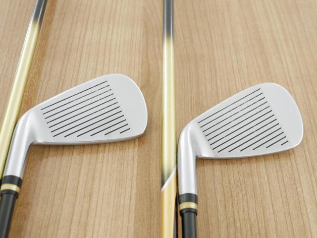 Iron set : Honma : ชุดเหล็ก Honma Beres IS-02 (หน้าเด้ง Forged) มีเหล็ก 5-11 (7 ชิ้น เทียบเท่า 4-Pw) ก้าน ARMRQ 6 (49) Flex R (2 ดาว)