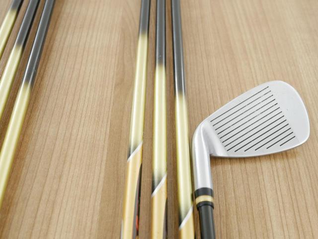 Iron set : Honma : ชุดเหล็ก Honma Beres IS-02 (หน้าเด้ง Forged) มีเหล็ก 5-11 (7 ชิ้น เทียบเท่า 4-Pw) ก้าน ARMRQ 6 (49) Flex R (2 ดาว)