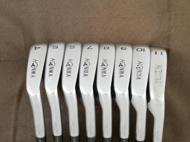 Iron set : Honma : ชุดเหล็ก Honma Tour World TW717P (Forged) มีเหล็ก 4-11 (8 ชิ้น) ก้านเหล็ก NS Pro 950 Flex R