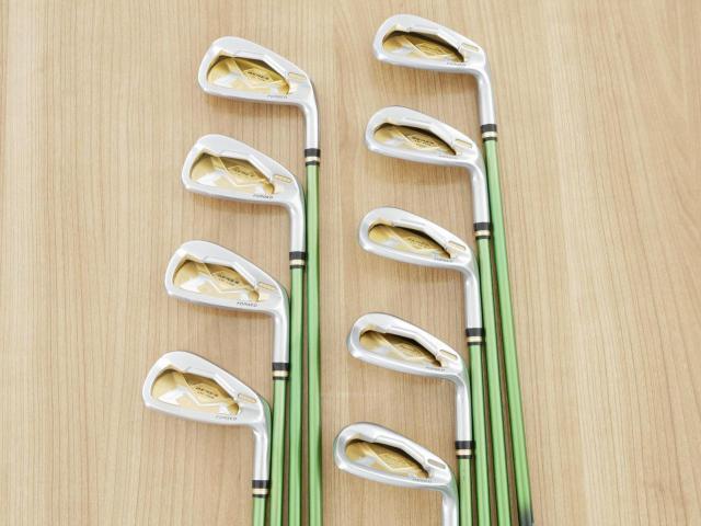Iron set : Honma : **ก้าน 3 ดาว** ชุดเหล็ก Honma Beres IS-03 (หน้าเด้ง Forged) มีเหล็ก 5-11,Aw,Sw (9 ชิ้น เทียบเท่า 4-Pw,Aw,Sw) ก้าน ARMRQ 8 (45) Flex R (3 ดาว)