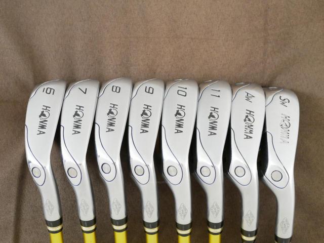Iron set : Honma : **ก้าน 3 ดาว** ชุดเหล็ก Honma Beres MG700 Forged มีเหล็ก 6-11,Aw,Sw (8 ชิ้น ระยะเทียบเท่า 5-Pw,Aw,Sw) ก้าน ARMRQ UD49 FLex R (3 ดาว)