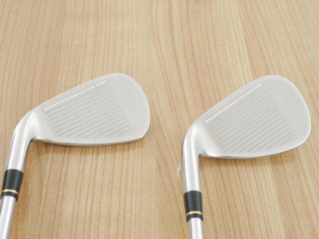Iron set : Honma : ชุดเหล็ก Honma LB-515 (ใบใหญ่มาก หน้าเด้ง ตีง่ายมาก) มีเหล็ก 6-11,Aw,Sw (8 ชิ้น) ก้านเหล็ก NS Pro 850 Flex R