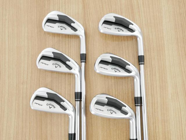 Iron set : Callaway : ชุดเหล็ก Callaway APEX Forged มีเหล็ก 5-Pw (6 ชิ้น) ก้านเหล็ก NS Pro 950 Flex R