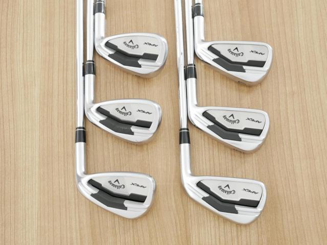 Iron set : Callaway : ชุดเหล็ก Callaway APEX Forged มีเหล็ก 5-Pw (6 ชิ้น) ก้านเหล็ก NS Pro 950 Flex R