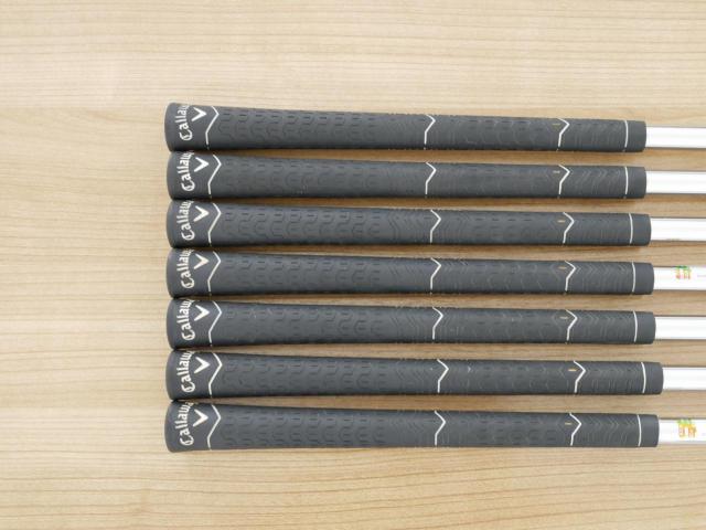 Iron set : Callaway : ชุดเหล็ก Callaway RAZR X Black มีเหล็ก 5-Pw,Aw (7 ชิ้น) ก้านเหล็ก NS Pro 950 Flex S