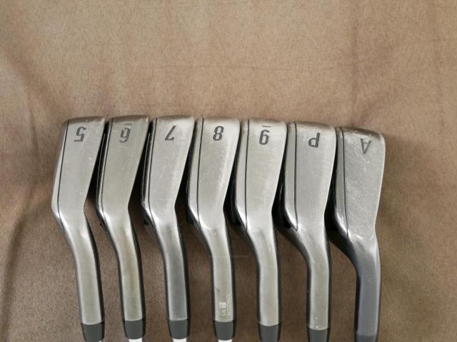 Iron set : Callaway : ชุดเหล็ก Callaway RAZR X Black มีเหล็ก 5-Pw,Aw (7 ชิ้น) ก้านเหล็ก NS Pro 950 Flex S