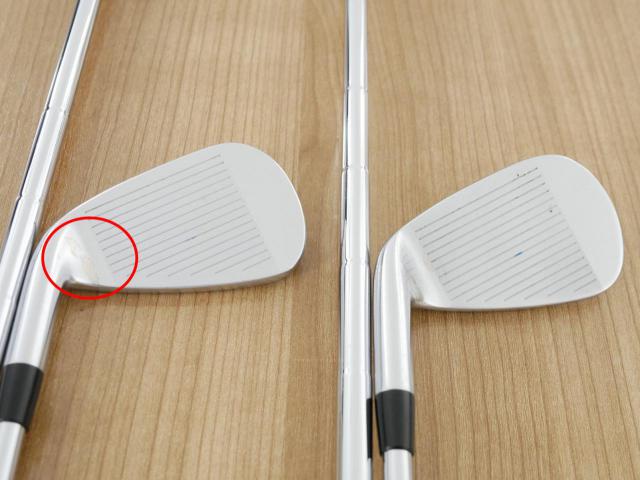 Iron set : PRGR : **มีตำหนิ** ชุดเหล็ก PRGR TUNE 05 OS Forged (ออกปี 2019) มีเหล็ก 5-Pw (6 ชิ้น) ก้านเหล็ก Dynamic Gold 120 S200