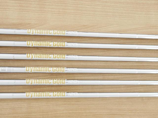 Iron set : PRGR : **มีตำหนิ** ชุดเหล็ก PRGR TUNE 05 OS Forged (ออกปี 2019) มีเหล็ก 5-Pw (6 ชิ้น) ก้านเหล็ก Dynamic Gold 120 S200