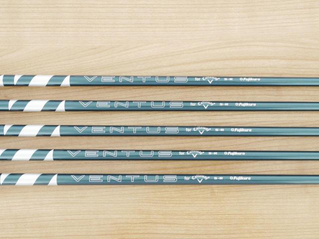 Iron set : Callaway : **ของใหม่ ยังไม่แกะพลาสติก** ชุดเหล็ก Callaway ELYTE (ออกปี 2025 ตีง่ายมาก ไกล Japan Spec.) มีเหล็ก 6-Pw (5 ชิ้น) ก้านกราไฟต์ Fujikura VENTUS 5 Flex R