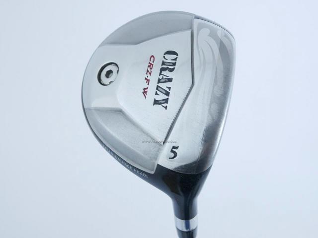 Fairway Wood : Other Brand : หัวไม้ 5 Crazy CRZ-FW (หน้า Titanium) Loft 18 สุดยอดก้าน Crazy Longest Yard FW-01 Evolution Flex SR (6.9)